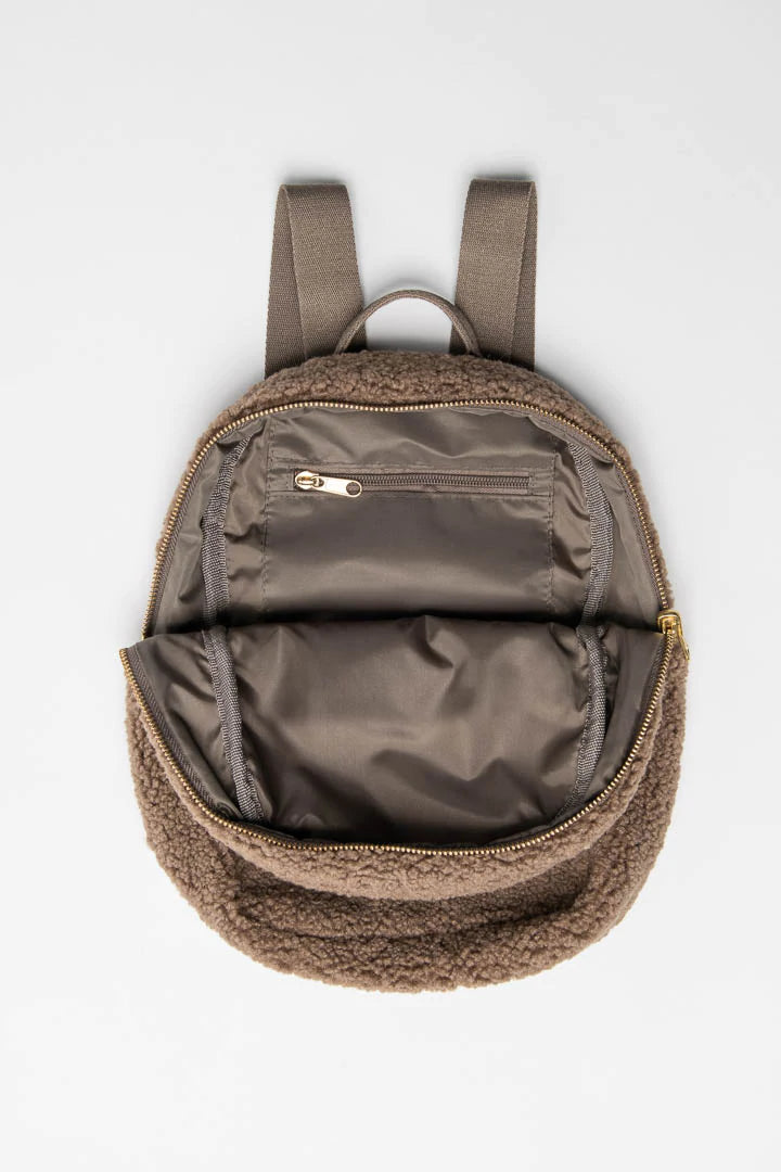 Mini Chunky Backpack (Brown)