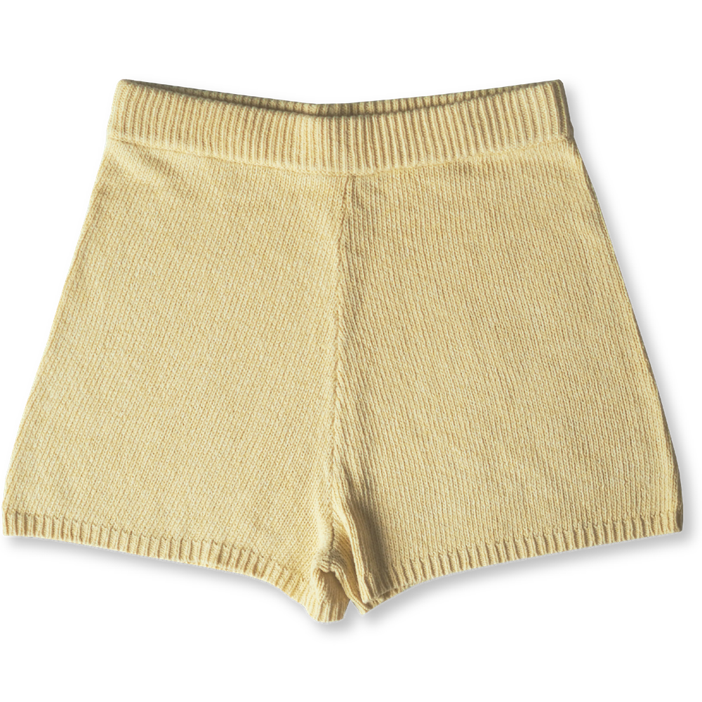 Ladies Beach Shorts (Lemon)