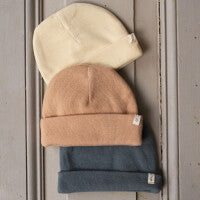 Doublé Jersey Baby Hat (Buttercream)