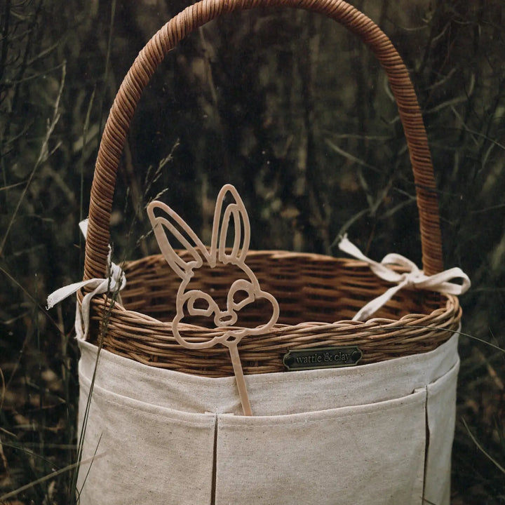 kinfolk pantry easter bunny kids bubble wand activity