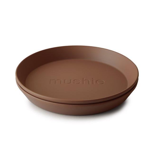 Caramel brown kids plate