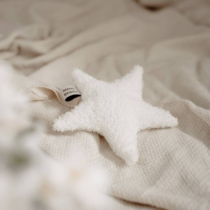 Little Star Dummy Holder (White)