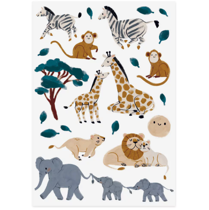 Kids Tattoos - Safari