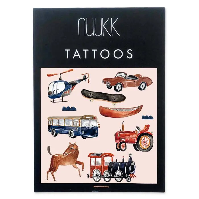 Kids Tattoos - Transport