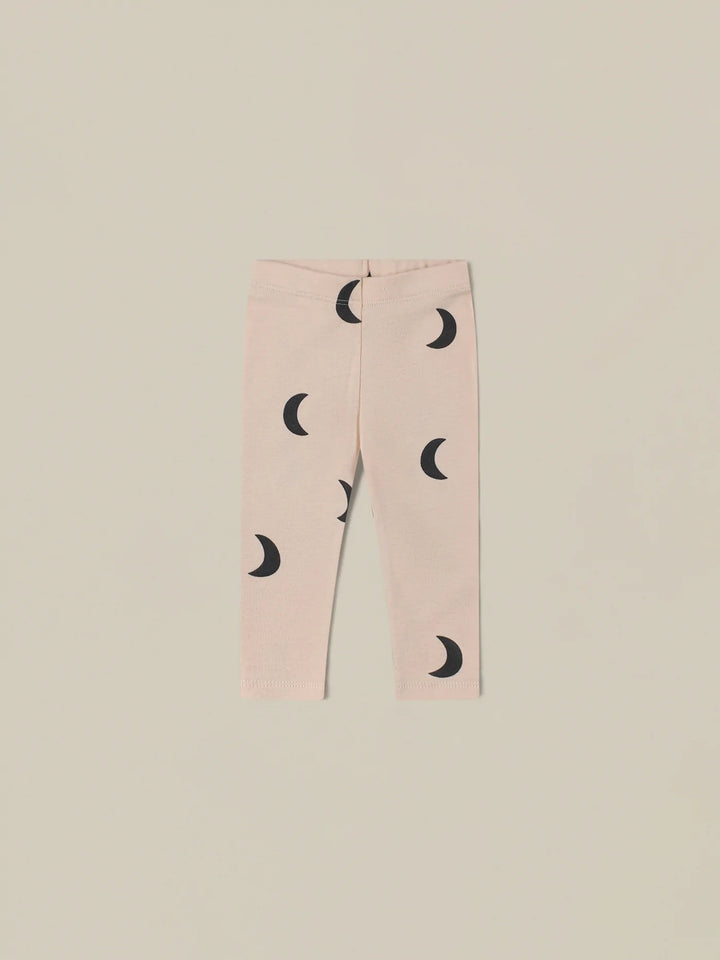organic zoo moons neutral kids leggings