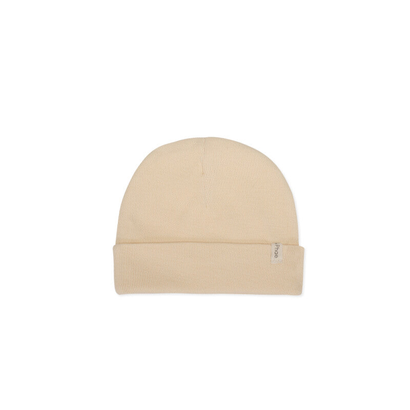 Doublé Jersey Baby Hat (Buttercream)