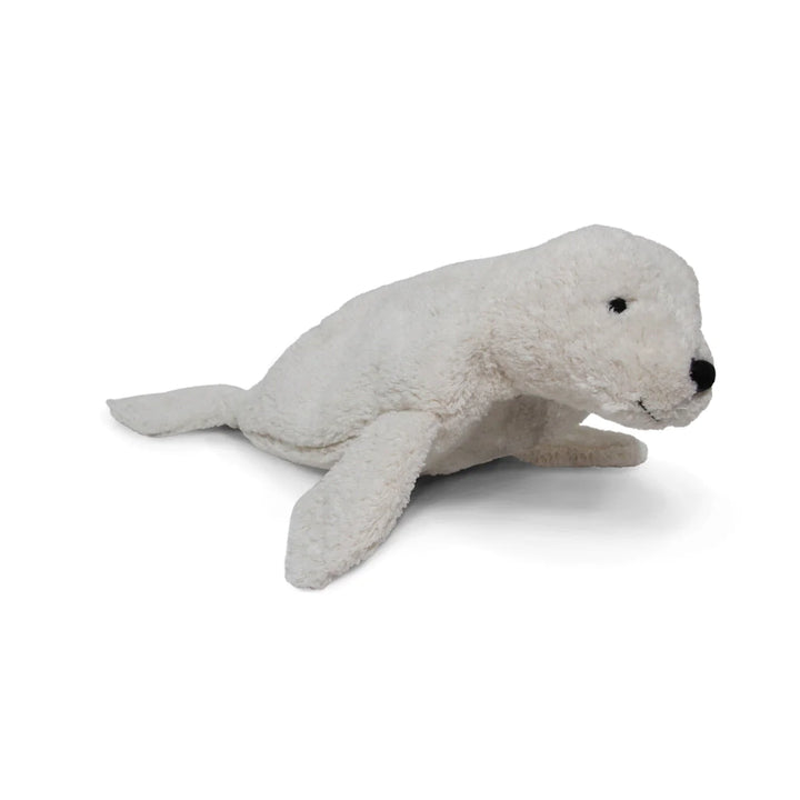 Cuddly Seal Small with Heat/Cool Pack (White)