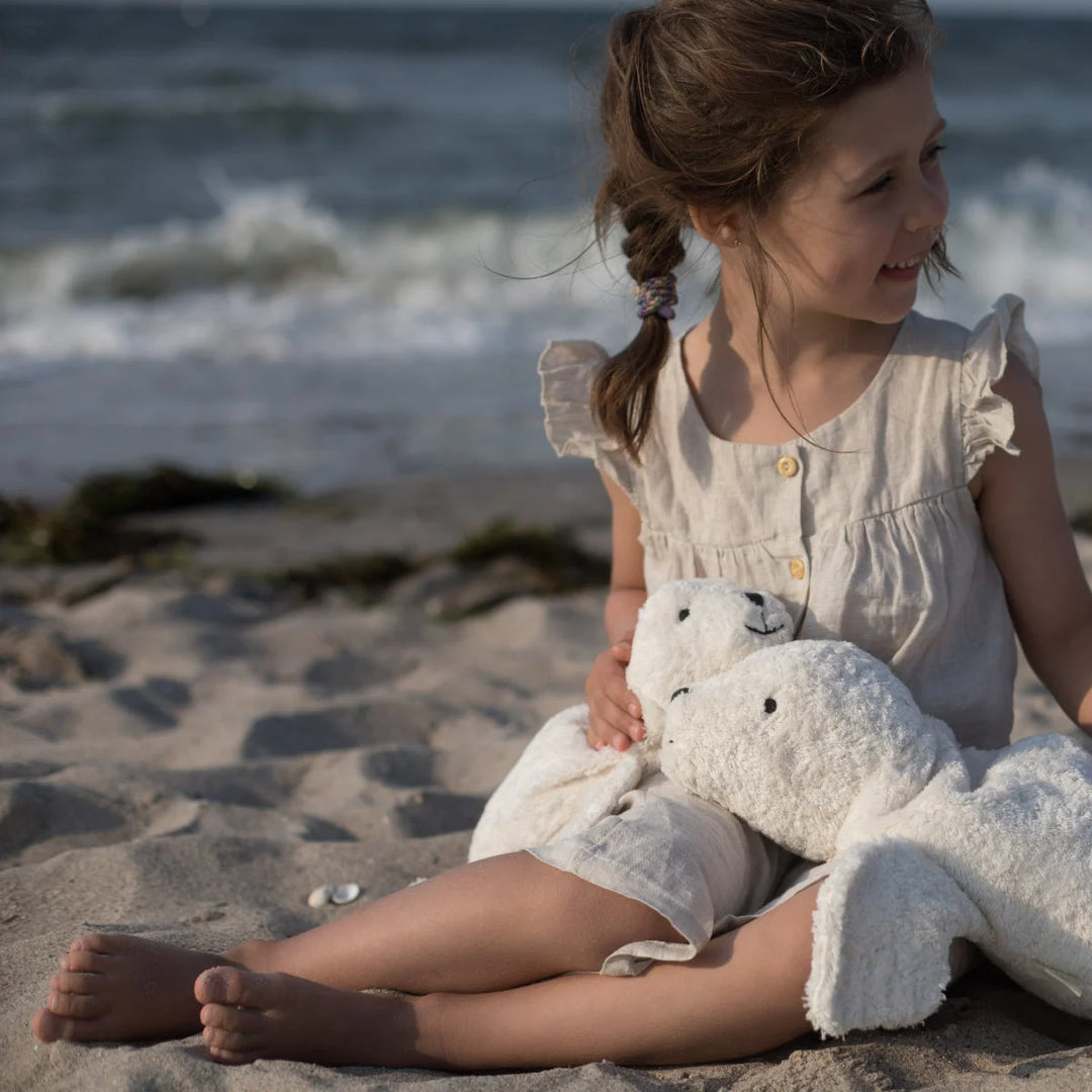 Cuddly Seal Small with Heat/Cool Pack (White)