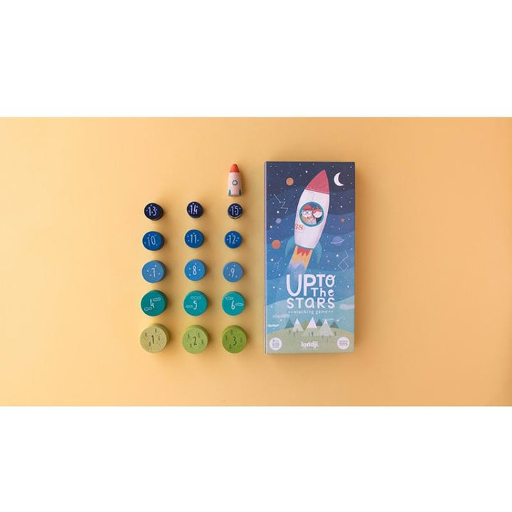 Wooden Stacking Toy, Up to the Stars
