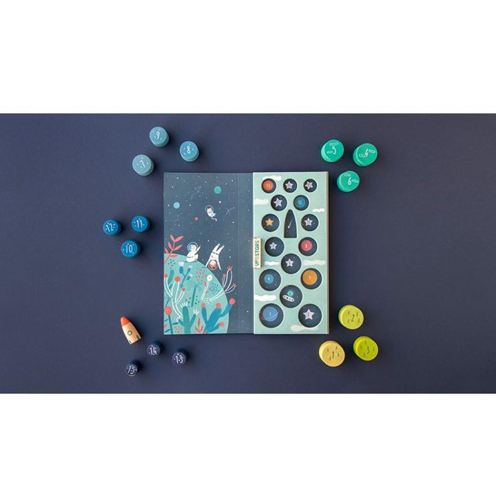 Wooden Stacking Toy, Up to the Stars