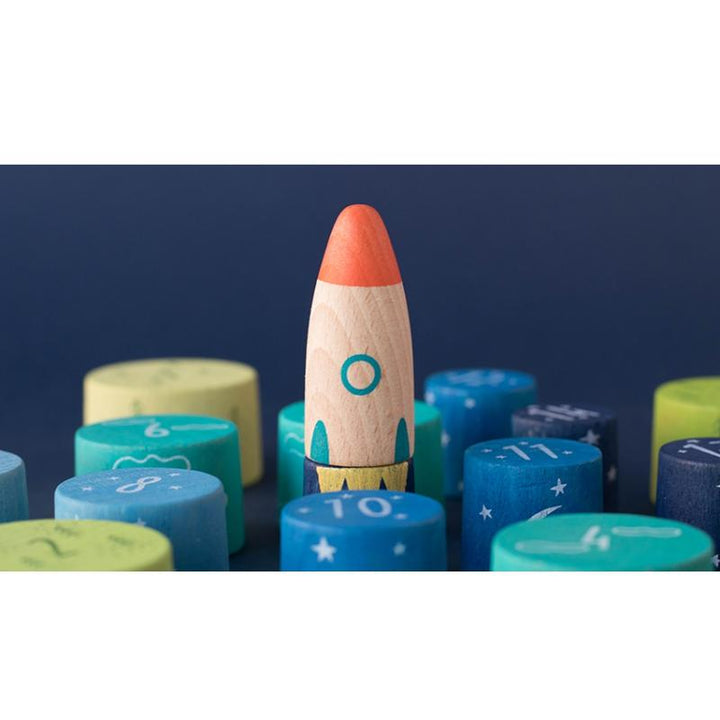 Wooden Stacking Toy, Up to the Stars