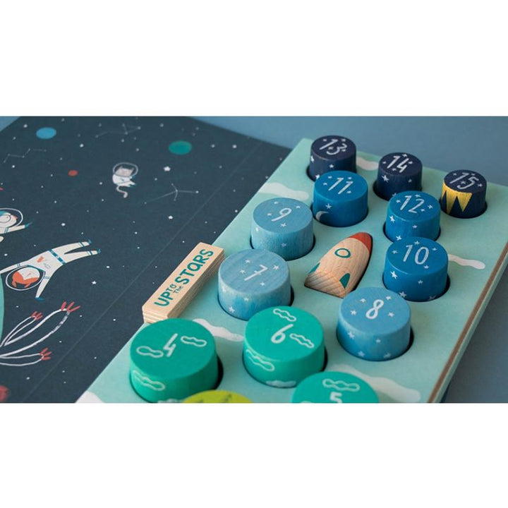 Wooden Stacking Toy, Up to the Stars