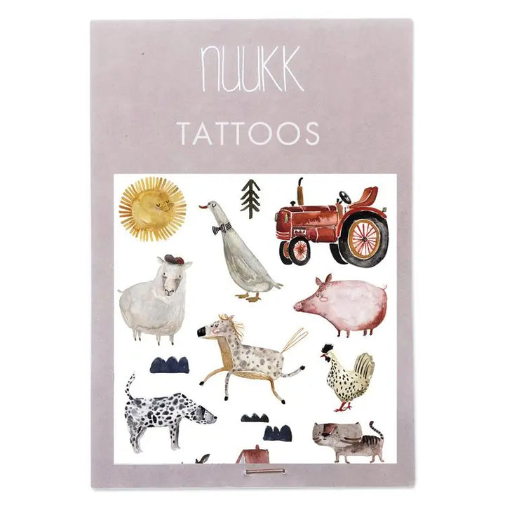 Kids Tattoos - Farm