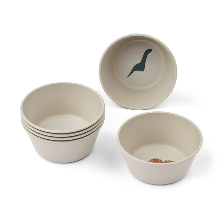 Dinosaur dinner bowls