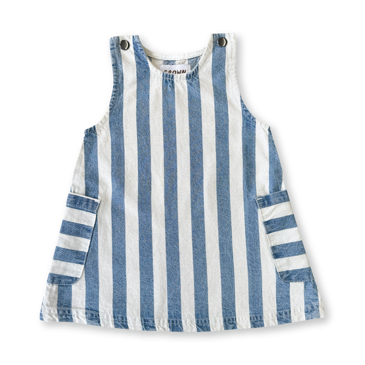 Denim Stripe Dress