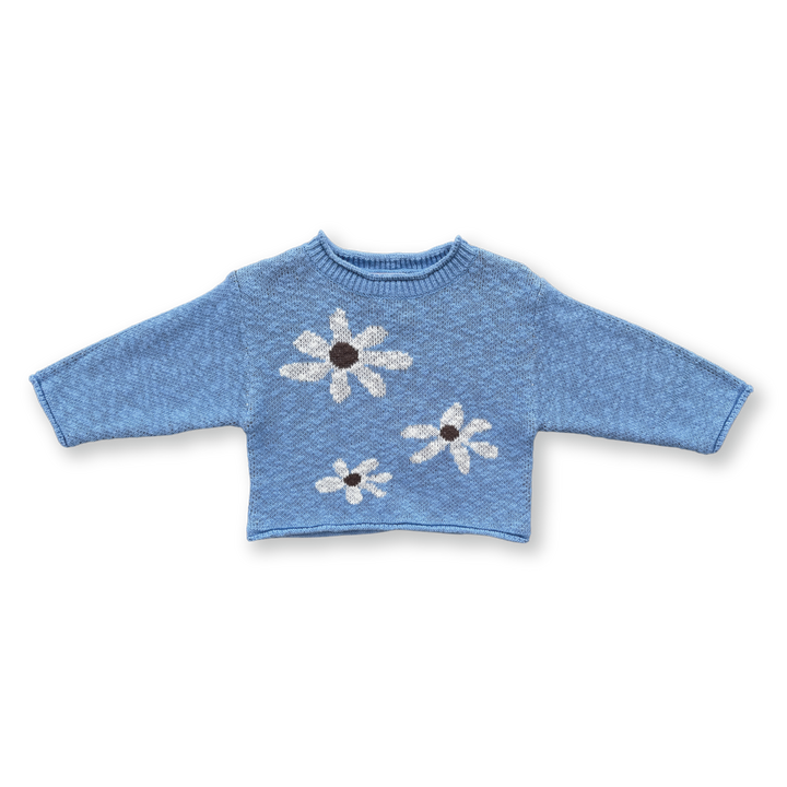 Wild Flower Pull Over - Sky