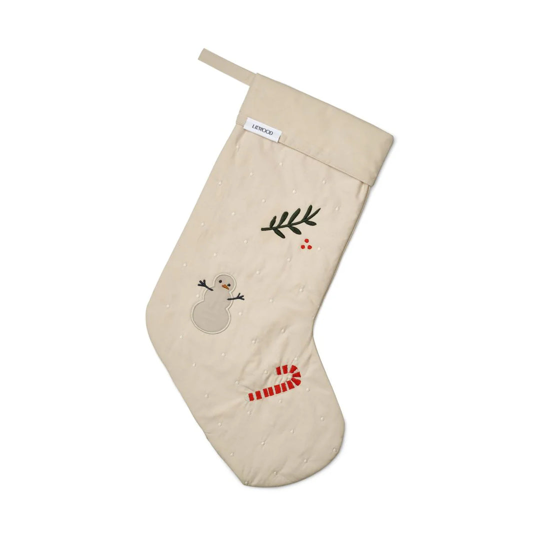 Basil Christmas Stocking | Holiday / sandy mix