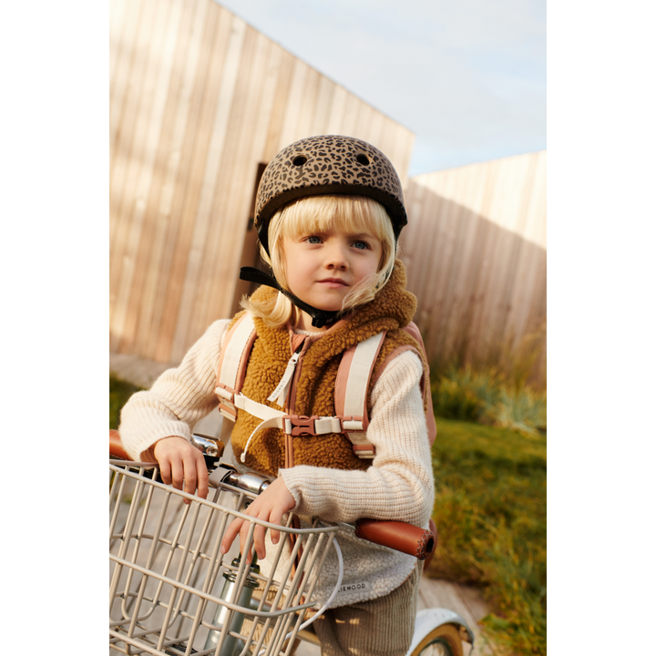 Liewood kid on bike