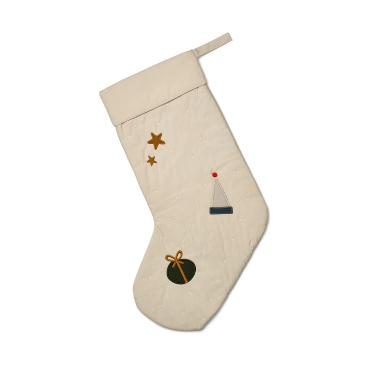 Basil Christmas Stocking | Holiday / sandy mix