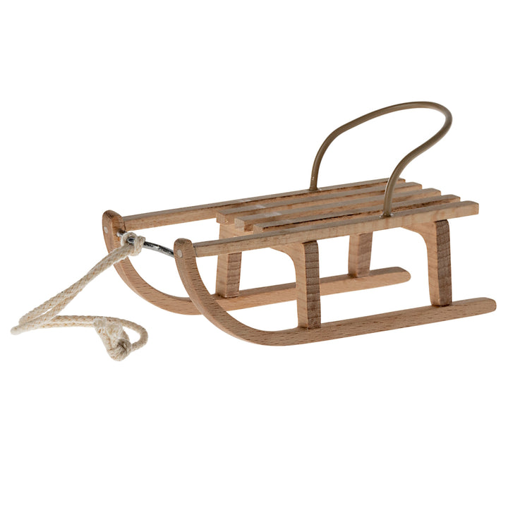 Maileg mouse Christmas sleigh sled