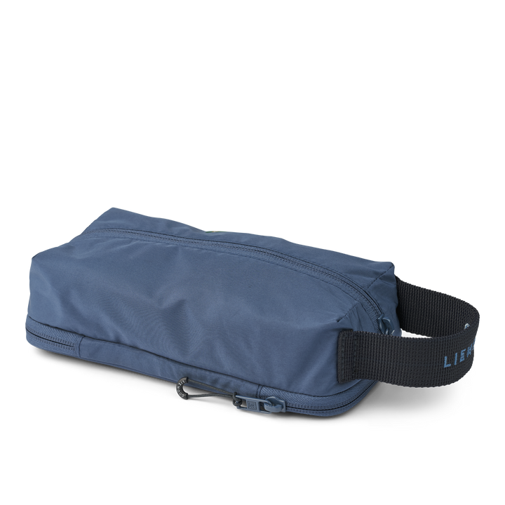 Melina Pencil Case | Robots/Indigo