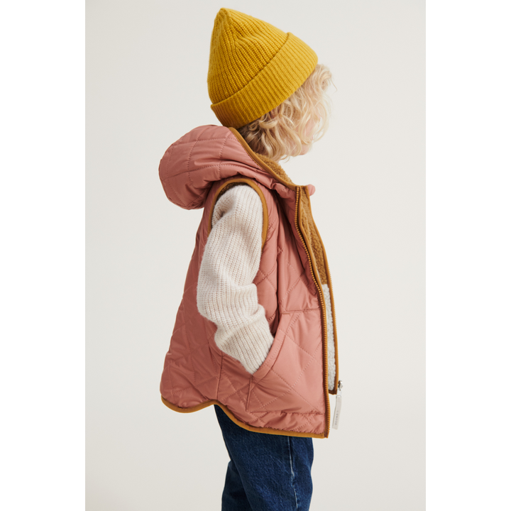 DIANA REVERSIBLE VEST | Tuscany Rose Mix