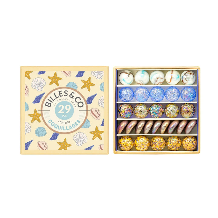 Marble Treasure Mini Box | Seashells