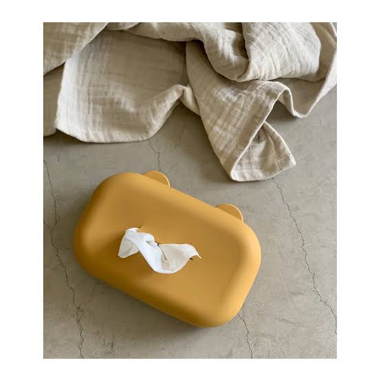 Emi Wet Wipes Cover | Mustard