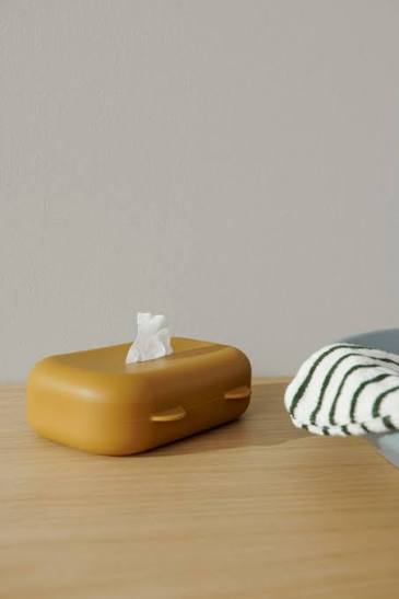 Emi Wet Wipes Cover | Mustard
