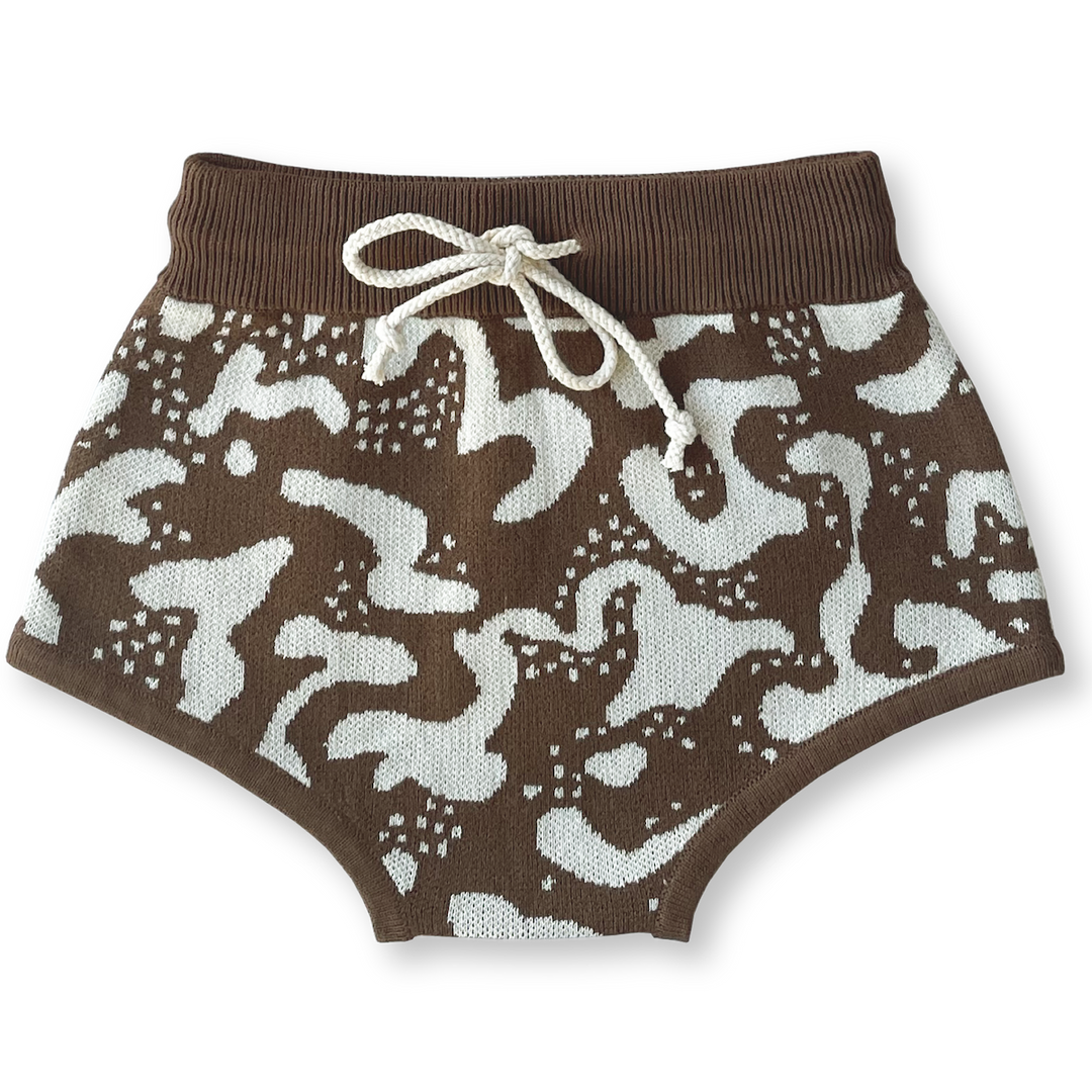 Splash Shorts - Chocolate