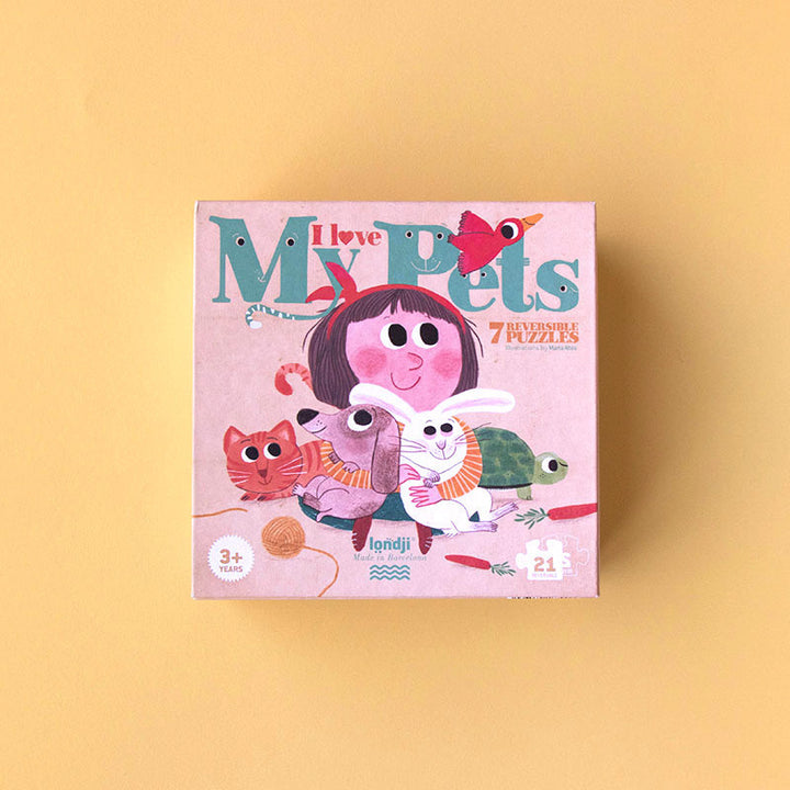 Reversible Puzzles - I Love My Pets