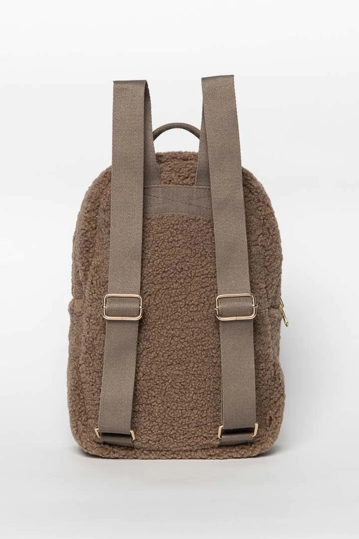 Mini Chunky Backpack (Brown)