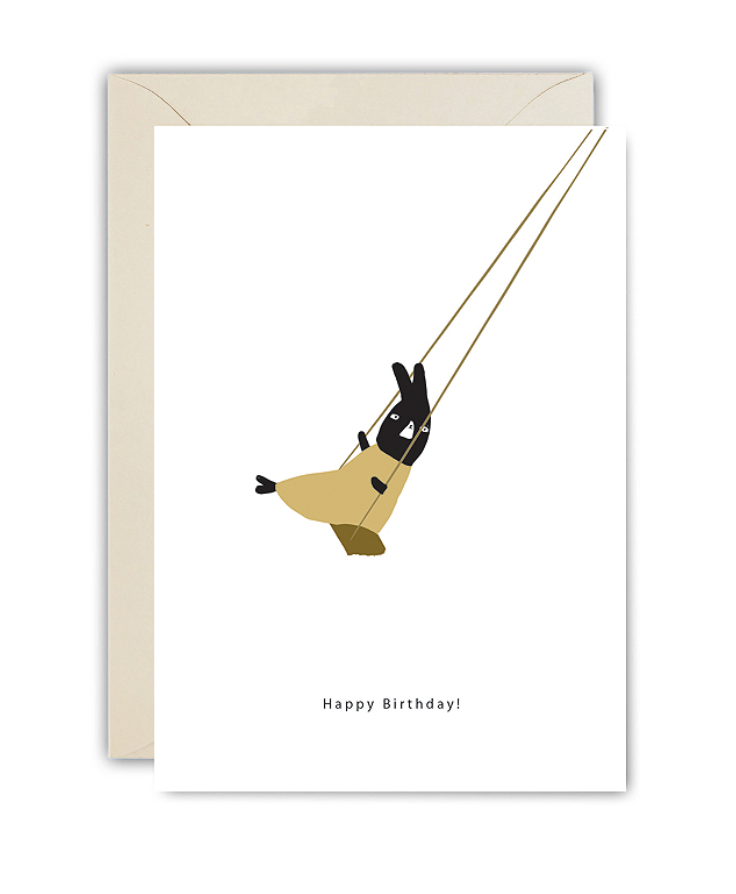 Card - Happy Birthday Swing