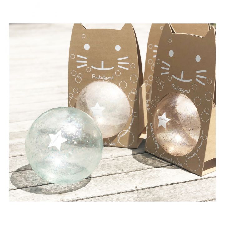Glitter Bubble Ball (Silver)