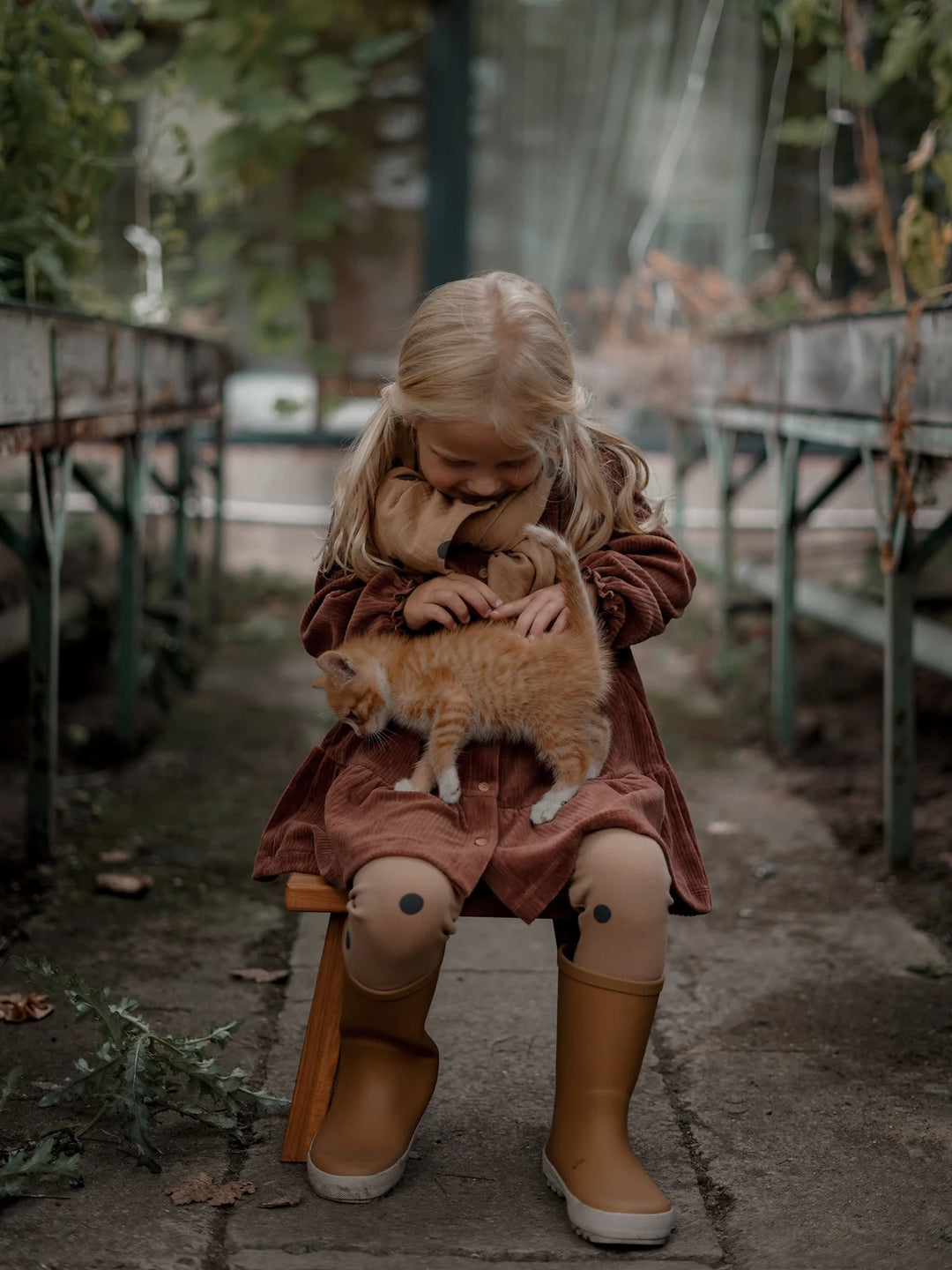 ワンピース ORGANIC ZOO CINNAMON PICNIC DRESS 2-3Y Cinnamon Picnic Dress – Animo Kids